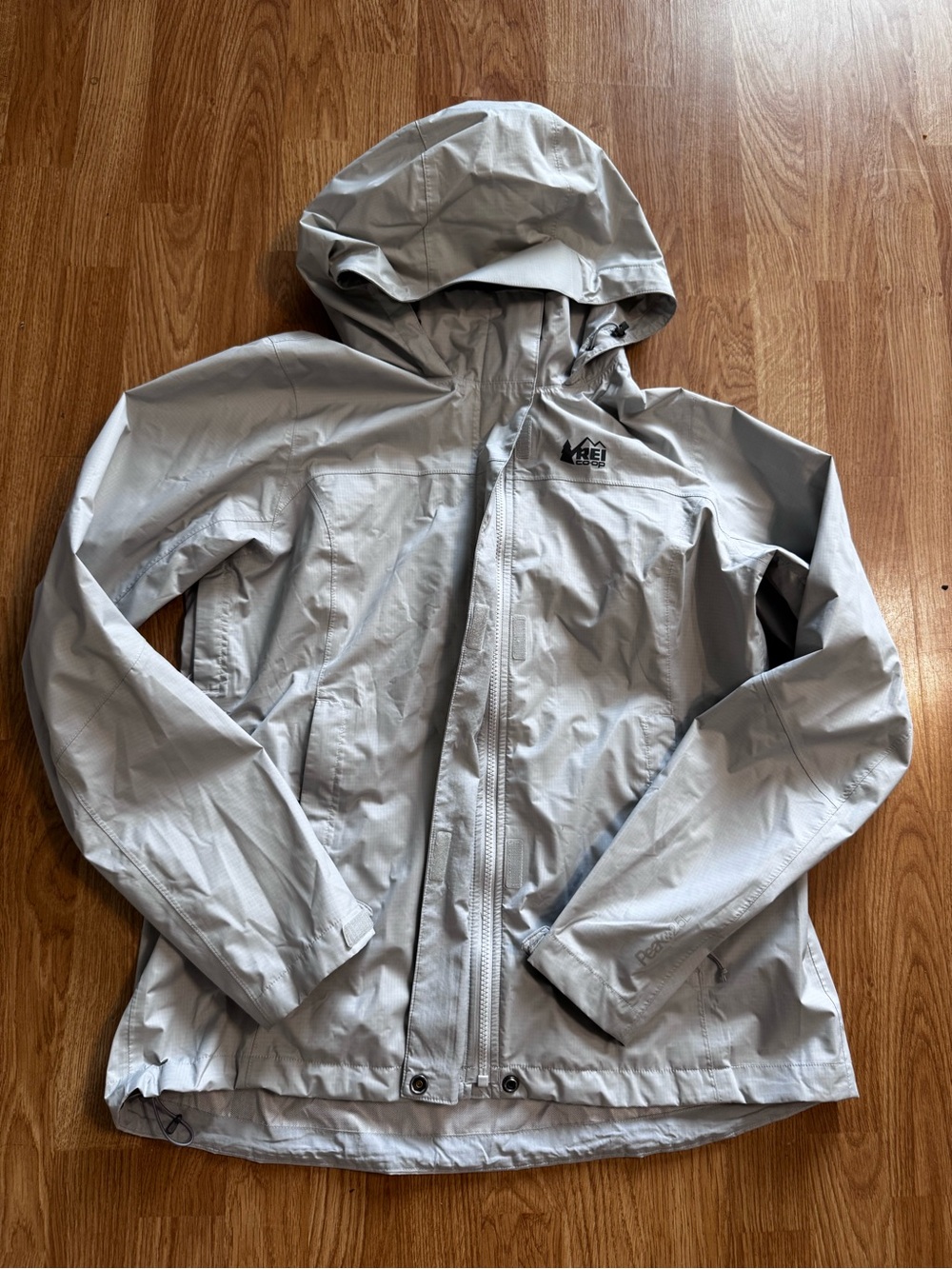 REI Co-op women's Rainier rain jacket